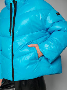 Куртка женская 12411-22049 l.blue - Eleganzza фото 6