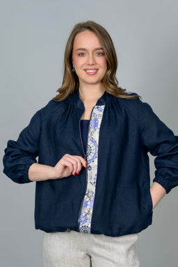 Бомбер лен 100% - Новый лен фото 8