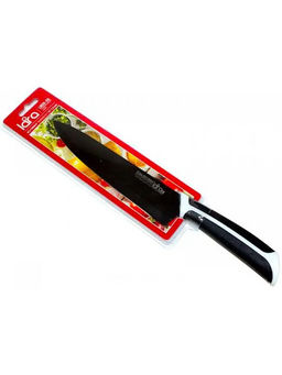 LARA Нож поварской 20.3см, черное керамическое покрытие Black Ceramic (полный блистер) (LR05-28)  фото 4