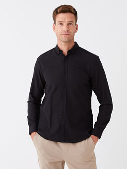 Regular Fit Uzun Kollu Erkek G?mlek