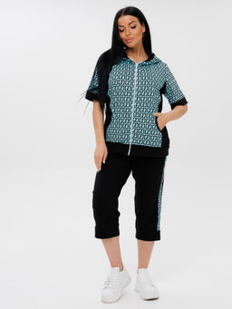 269 ДОМАШНИЙ КОСТЮМ (бриджи) (Ментол) - А-дина фото 3