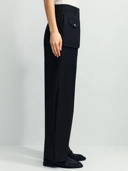 Прямые брюки с баской / Zarina  фото 8