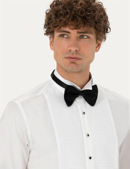 Beyaz Slim Fit Smokin G_mlek - Pierre cardin фото 2