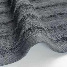 -20% Полотенце Волна 50х90 см Антрацит - Ecotex фото 2