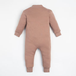 Комбинезон на молнии Крошка, Я BASIC LINE, рост 68-74 см, коричневый - Крошка я фото 9