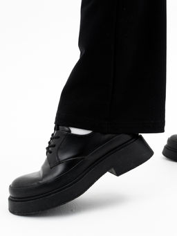 Брюки футер 2-х нитка,черные - Binita фото 6