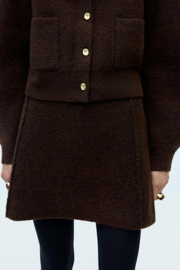 MINI SKIRT WITH SIDE SEAMS - Zara фото 2