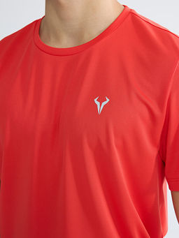 Bisiklet Yaka Erkek Spor Ti??rt