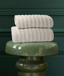 -13% Полотенце Волна 70х140 см Кремовое - Ecotex фото 2