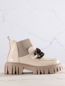 Ботинки EDART 348.21153be. beige/байка