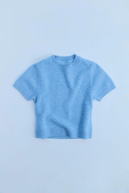 WOOL AND CASHMERE KNIT SWEATER - Zara фото 3