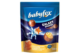 BabyFox, конфеты шоколадные Galaxy sphere с соленой карамелью, 130 г