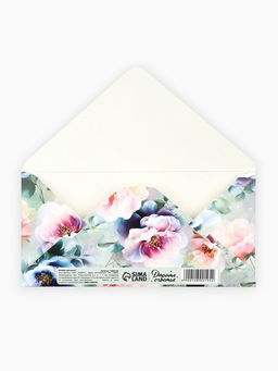 Цена за 10 шт. Конверт для денег «Пусть сбываются мечты», тиснение, 16.5×8 см