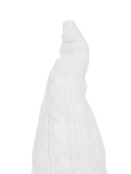 Фигура текстиль «Гном в белом» 55 см, 1 LED, от батареек AG13×3, свечение тёплое белое