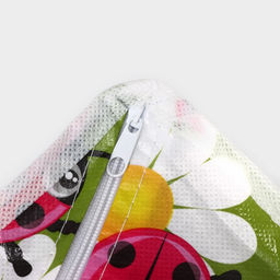 Органайзер для хранения белья Доляна Божьи коровки, 8 ячеек, 281410 см, зелёный фото 5