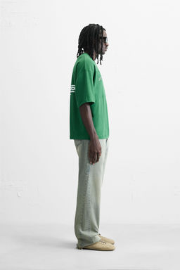 NET STRIPE T-SHIRT - Zara фото 4