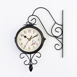 Часы настенные интерьерные «Весенние», двусторонние, на подвесе, плавный ход, 34.5×22 см, d=11 см, от батареек 2хАА