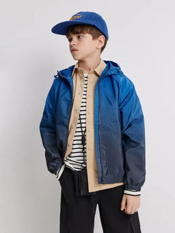 ACOOLA / Куртка детская для мальчиков Bariu черный-синий  фото 2