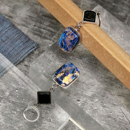 Серьги из муранского стекла