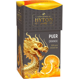 ХАЙТОН Китайский черный ПУЭР с Апельсином 90г