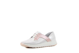 Кеды 114.asiaw.p.White perl+pink
