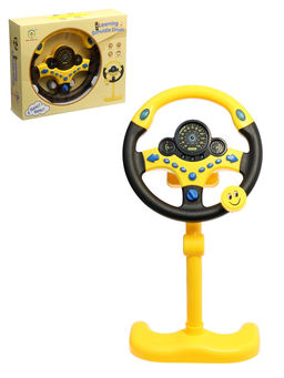 Руль музыкальный «Cупер водитель» с кронштейном, световые и звуковые эффекты