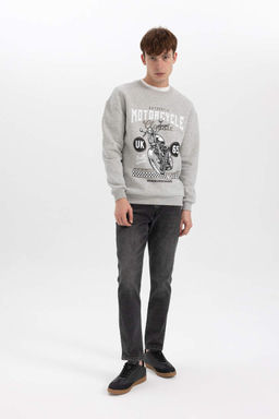 Pedro Slim Fit Джинсовые брюки узкого кроя с нормальной талией и узкими штанинами - Defacto фото 2