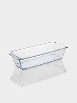Форма для запекания Paşabahçe Borcam, 1.5 л, прямоугольная, жаропрочное стекло, прозрачная