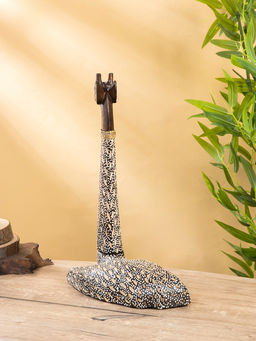 Фигура «Жираф», 25×13×40 см, бежево-коричневая, дерево