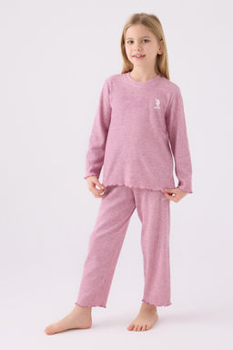 Фиолетовый пижамный комплект для девочки