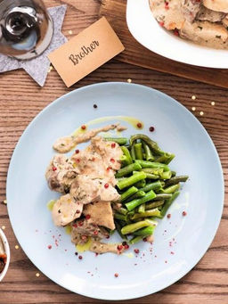 Тарелка десертная ДИВАЛИ ГРАНИТ 19см арт.P0704 /Люминарк/