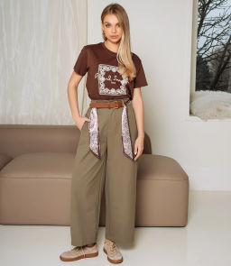 Брюки #КТ2601 (2), хаки