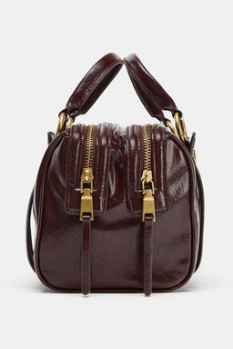 HANDBAG WITH METALLIC DETAILS - Zara фото 3