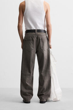 BAGGY JEANS WITH SEAM DETAIL - Zara фото 12