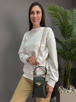 Сумка женская из телячьей кожи