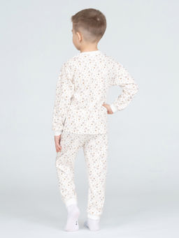 Пижама детская молочнаяжирафы