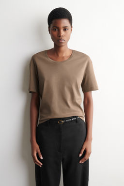 CAMISETA DE ALGOD?N CON CUELLO REDONDO - H&m фото 4