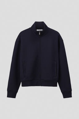 Chaqueta de ch?ndal efecto neopreno Loose Fit
