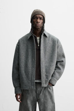 BOUCLE OVERSHIRT - Zara фото 2