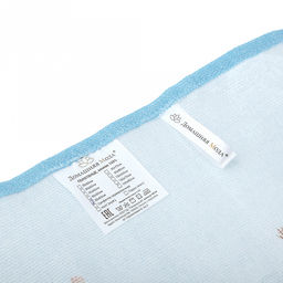 Салфетка хозяйственная 50х60см "Праздник к нам приходит" 2, рогожка 171г/м2, хлопок 100%, без упаковки, "Домашняя мода" (Россия)