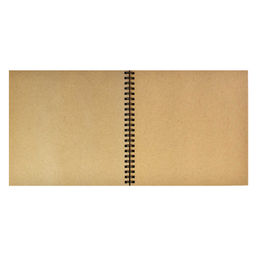 Альбом для рисования маркерами 195х195 мм, 40 л, блок - маркерная крафт-бумага 90 г/м?, арт. 61239 КОФЕЙНЫЙ ДОМИК