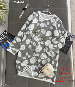 Туника свитер с принтом - Bruno фото 3