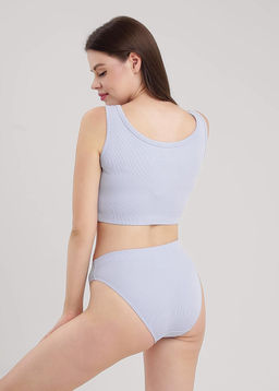 Топ женский Экрю - Clever wear фото 3