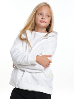 Толстовка на молнии с начесом для девочки UD 8017 касар - Mini maxi фото 9