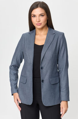 Жакет БелЭльСтиль 203 сине-черный