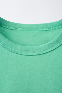 LOGO SLEEVELESS T-SHIRT - Zara фото 3