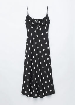 Vestido midi con cordones de ajuste - H&m фото 2