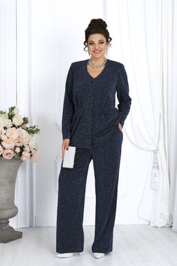 Платье Ninele 7431-Р темно-синий - Mira fashion фото 2377