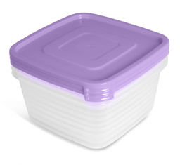 Набор контейнеров для прод. "Унико" квадр. 0,9 л 3шт. (СВЧ) арт.С213