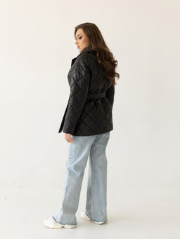 Куртка женская демисезонная 24935 (черный) - Kankan фото 4